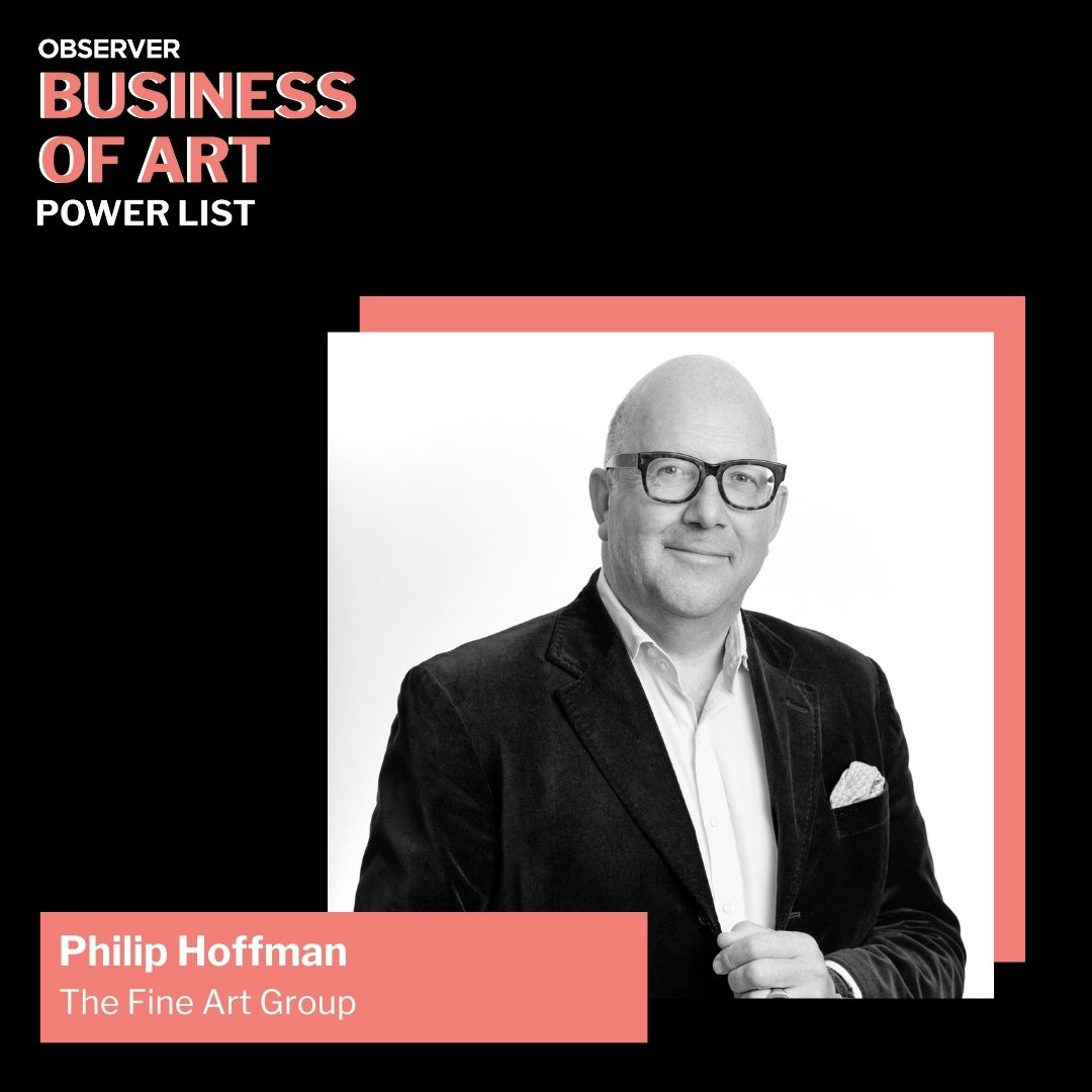 Image of Philip Hoffman in Observer's Business of Art Power List